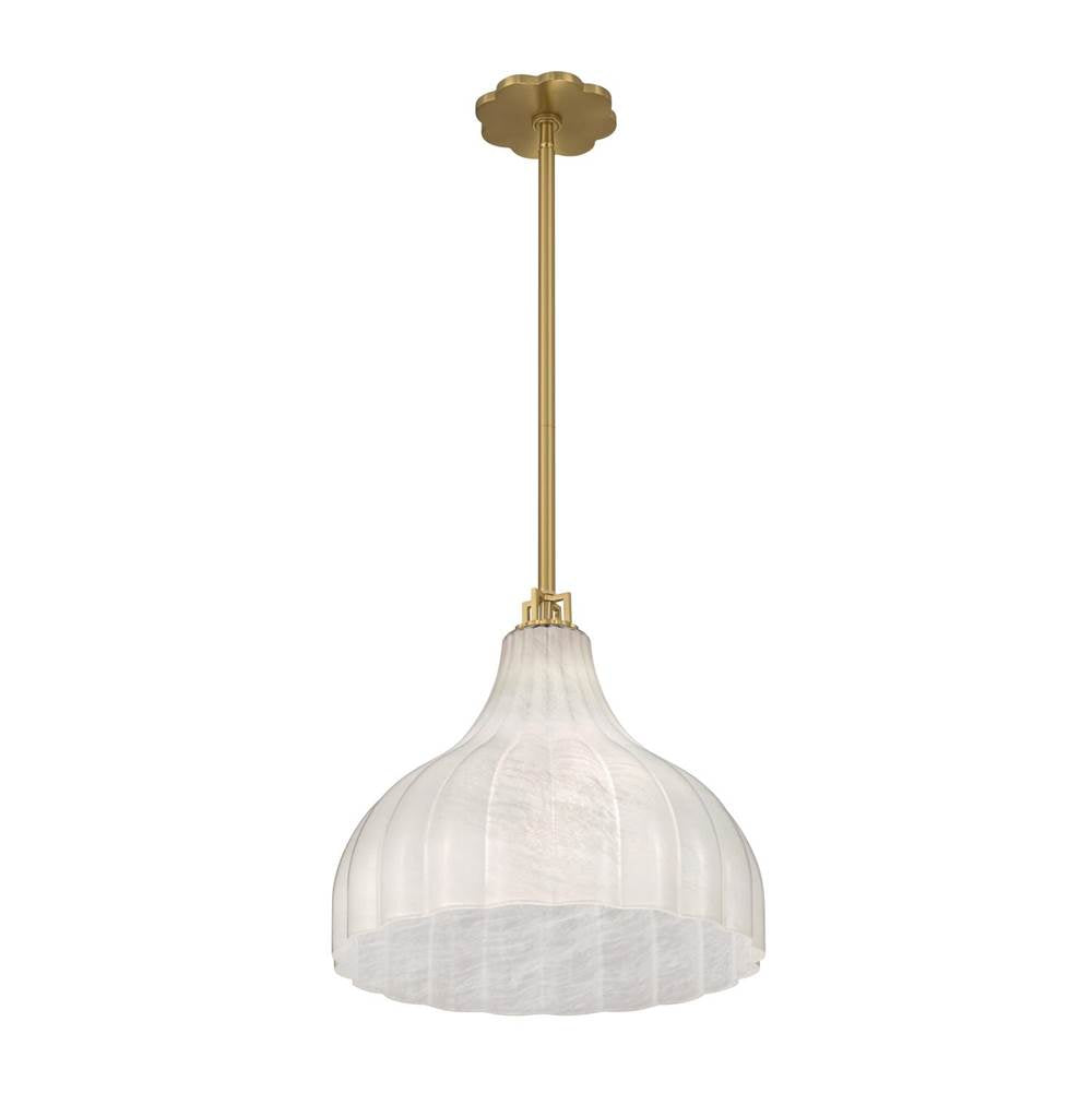 Crystorama LAY-305-LG Luxe Gold Layton 15'' Luxe Gold Pendant Image 6