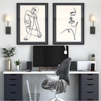 Crystorama LEN-251-BF Black Forged Lena 1 Light Black Forged Wall Mount Image 4
