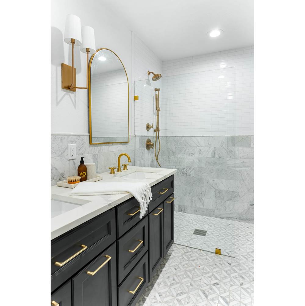 Crystorama LEN-252-VG Vibrant Gold Lena 2 Light Vibrant Gold Wall Mount Image 3