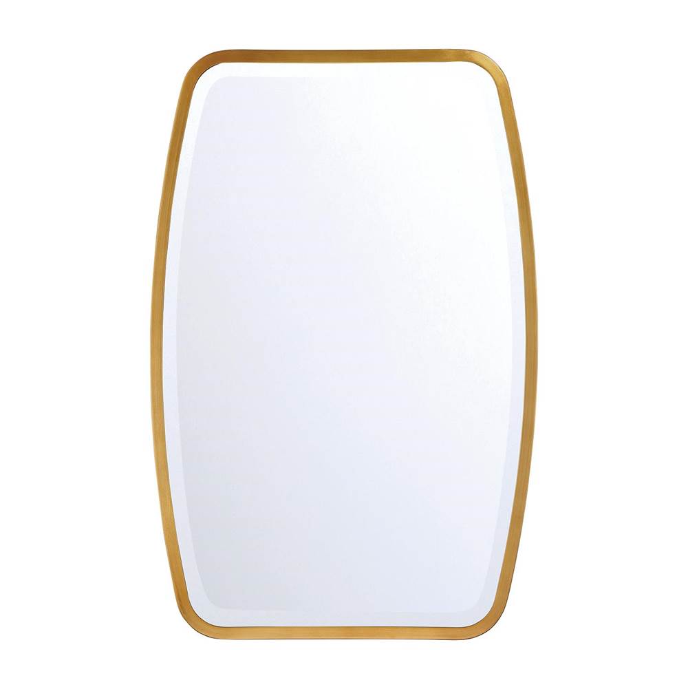 Crystorama LIN-M400-GA Antique Gold Lindee Antique Gold Mirror Image 1