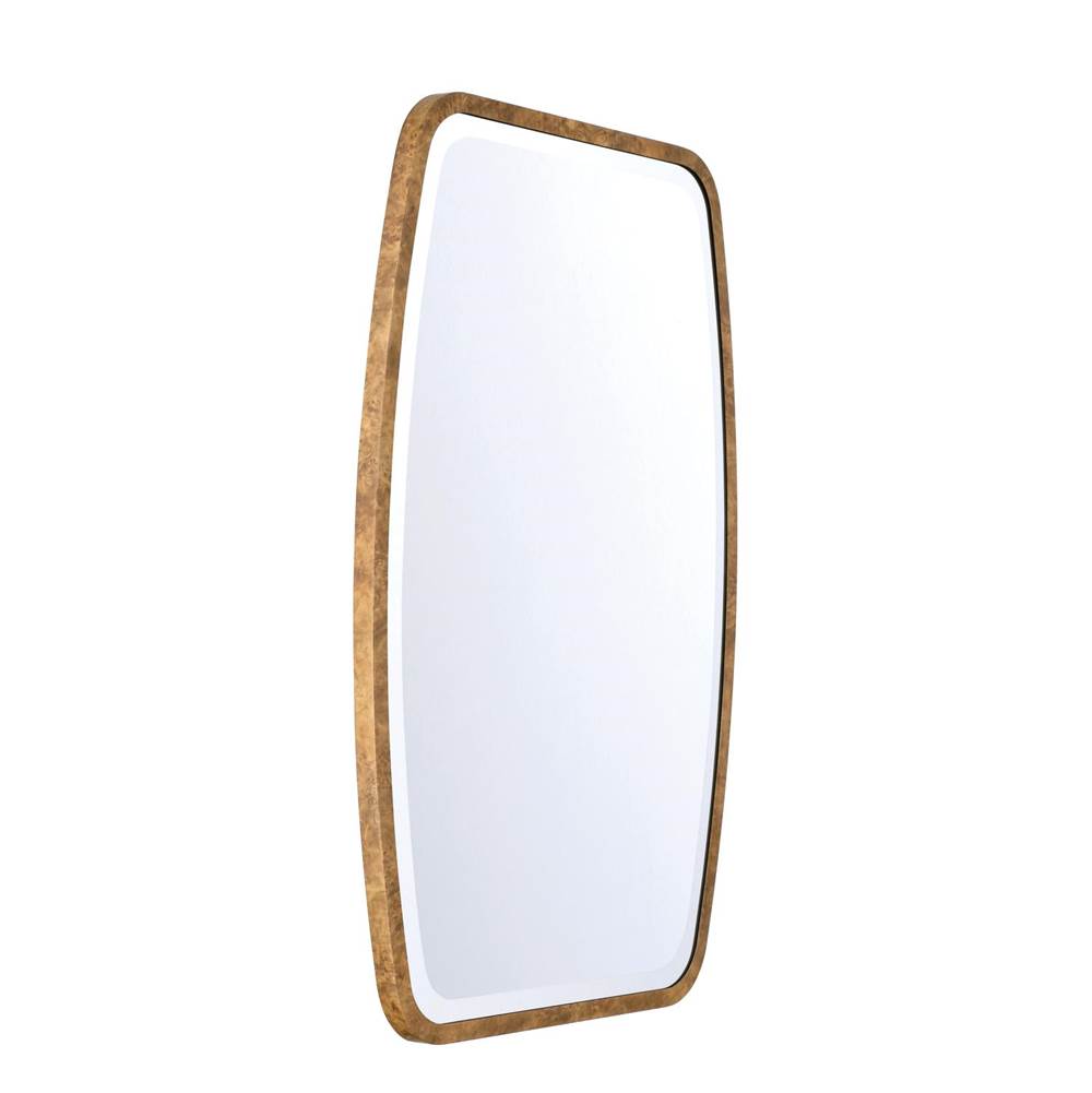 Crystorama Lindee Antique Gold Mirror
