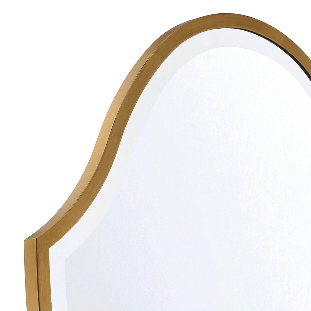 Crystorama LIN-M428-GA Antique Gold Lindee 28'' Antique Gold Mirror Image 6