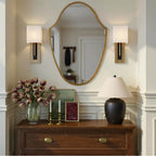 Crystorama LIN-M428-GA Antique Gold Lindee 28'' Antique Gold Mirror Image 3