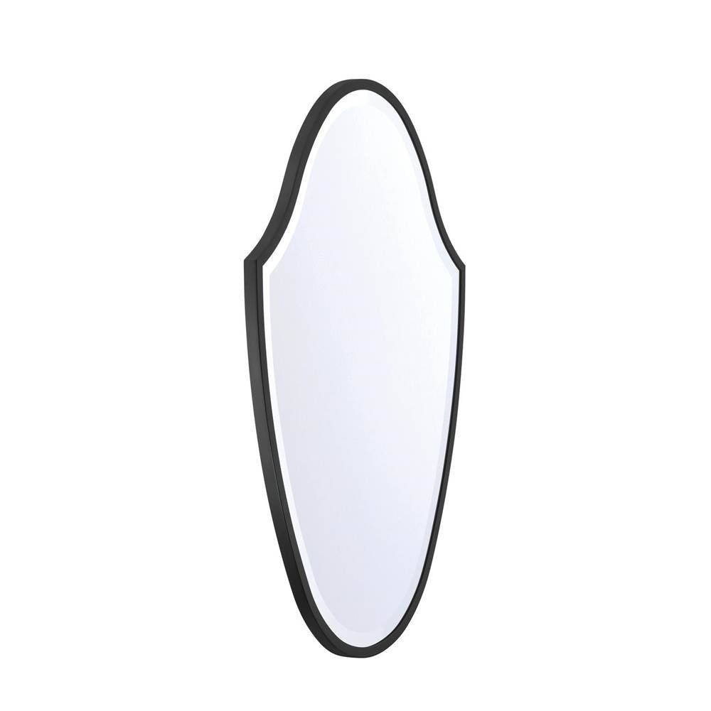 Crystorama Lindee 28'' Antique Gold Mirror