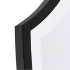 Crystorama LIN-M428-MK Matte Black Lindee 28'' Matte Black Mirror Image 6