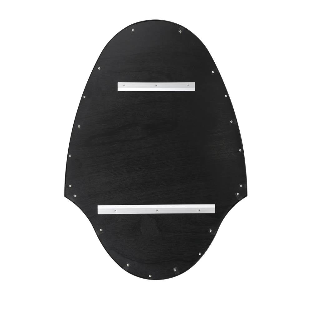 Crystorama LIN-M428-MK Matte Black Lindee 28'' Matte Black Mirror Image 4