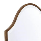 Crystorama LIN-M428-WD Wood Veneer Lindee 28'' Wood Veneer Mirror Image 8
