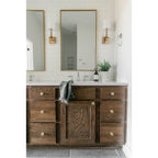 Crystorama LLO-481-AG Aged Brass Lloyd 1 Light Aged Brass Wall Mount Image 3