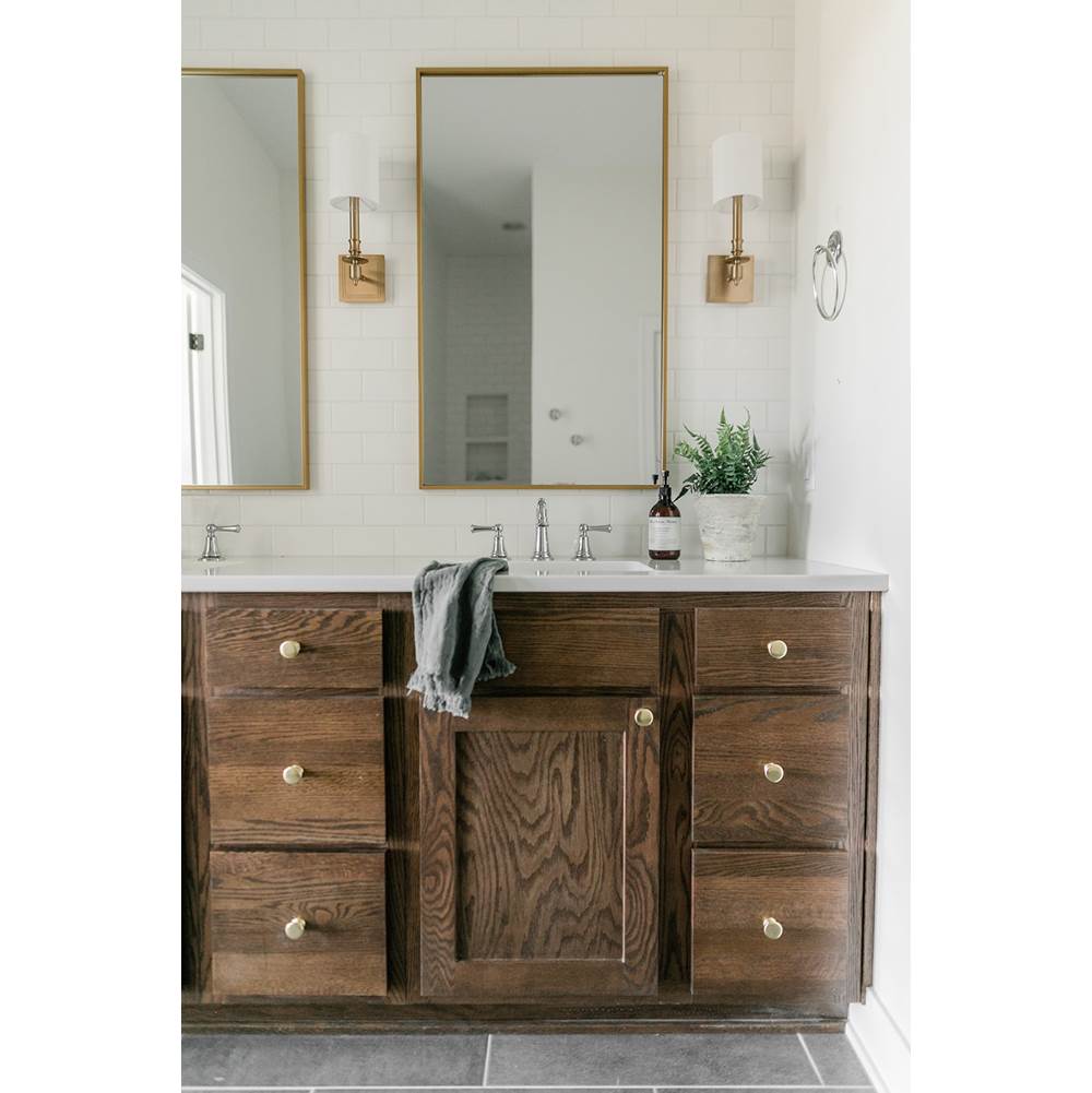 Crystorama LLO-481-AG Aged Brass Lloyd 1 Light Aged Brass Wall Mount Image 3