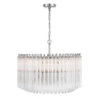 Crystorama LOF-5007-PN Polished Nickel Lofton 7 Light Polished Nickel Chandelier Image 5