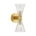 Crystorama LOT-702-LG Luxe Gold Lotus 5.5'' Luxe Gold Sconce Image 1