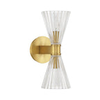 Crystorama Lotus 5.5'' Luxe Gold Sconce