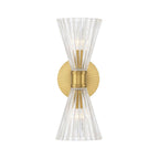 Crystorama LOT-702-LG Luxe Gold Lotus 5.5'' Luxe Gold Sconce Image 7