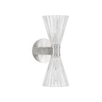 Crystorama Lotus 5.5'' Luxe Gold Sconce