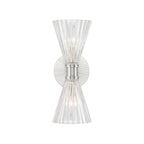 Crystorama LOT-702-PN Polished Nickel Lotus 5.5'' Polished Nickel Sconce Image 6
