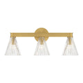 Crystorama LOT-703-LG Luxe Gold Lotus 23.5'' Luxe Gold Bathroom Vanity Image 1