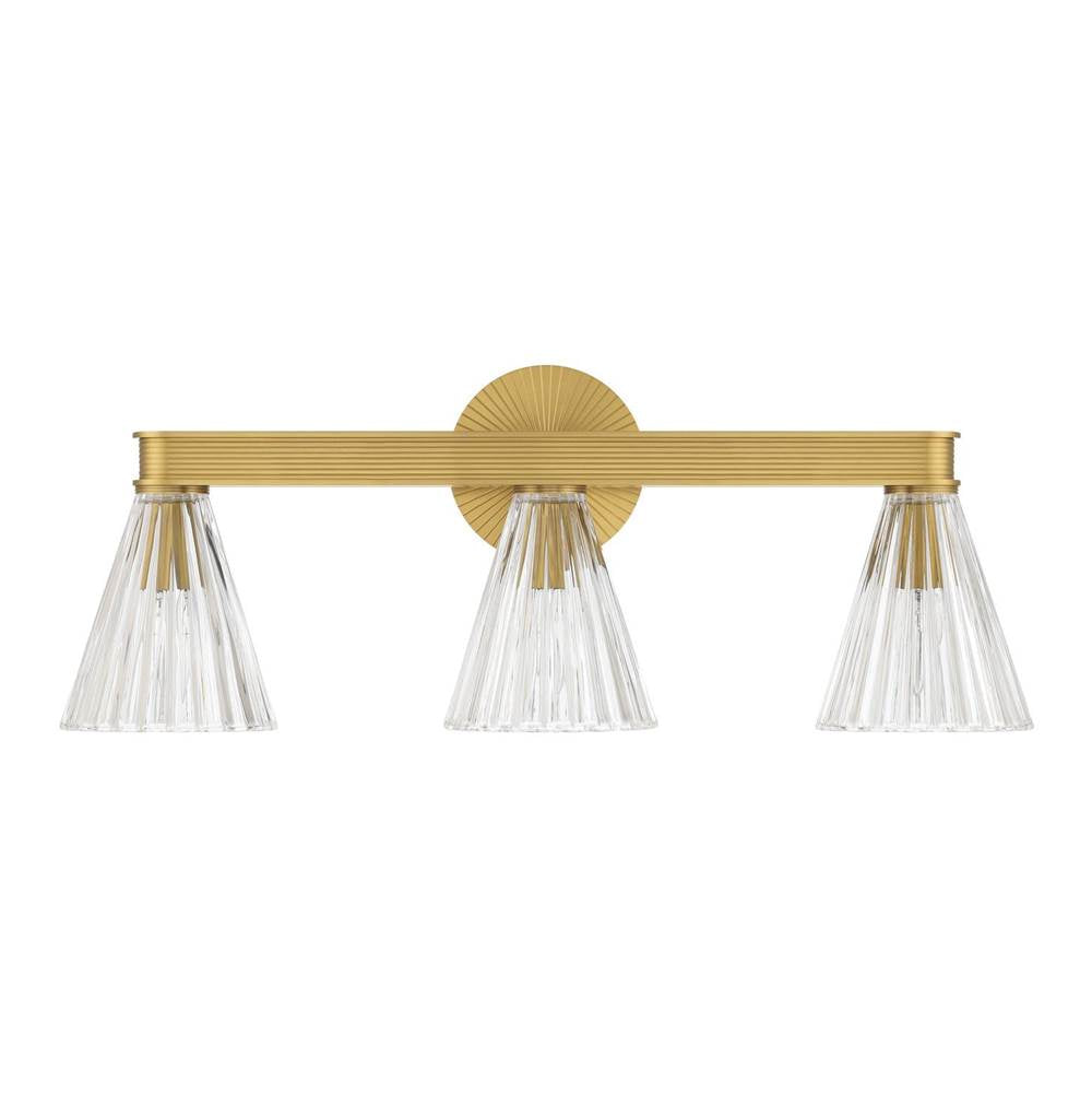 Crystorama Lotus 23.5'' Luxe Gold Bathroom Vanity