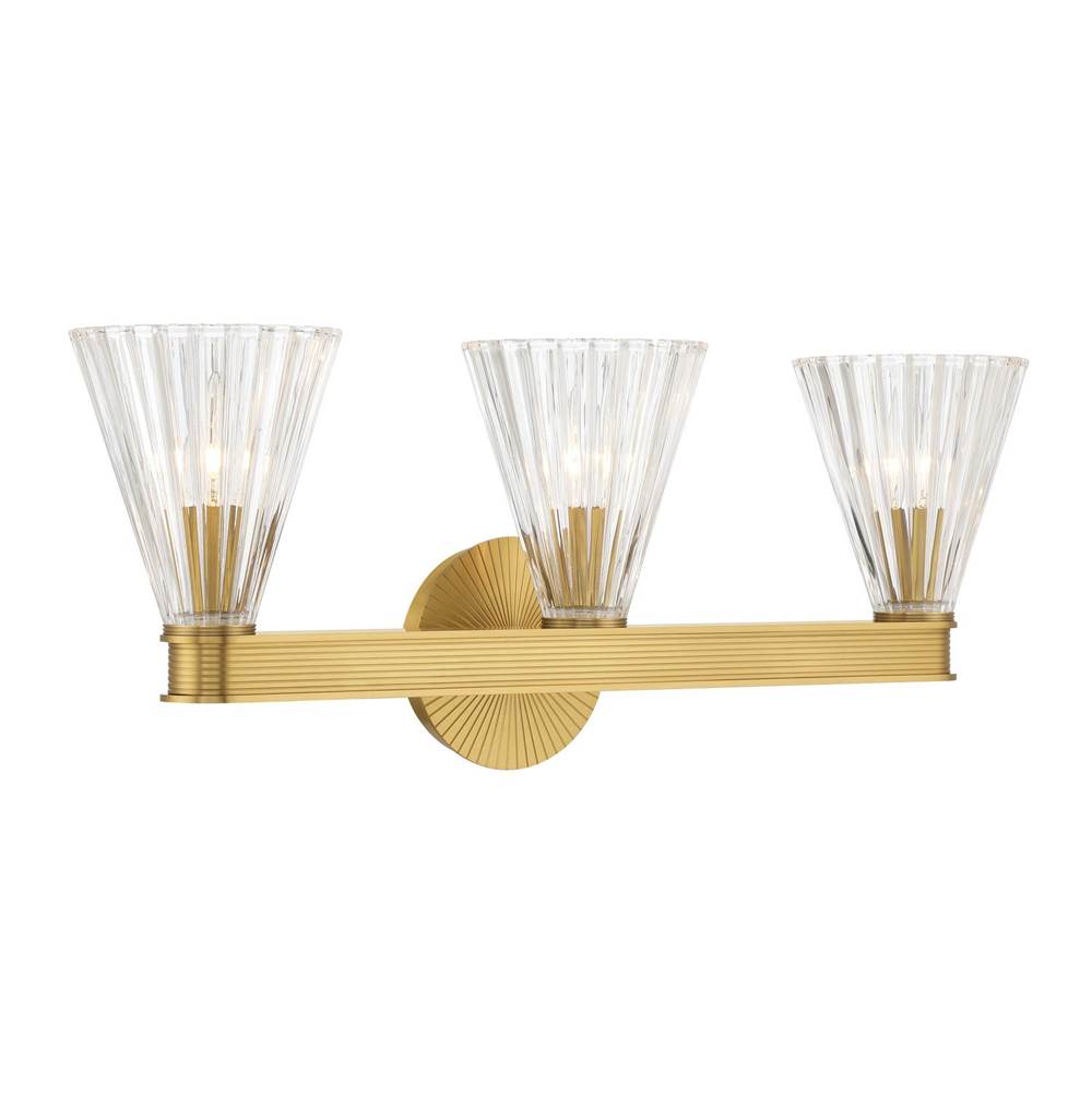 Crystorama LOT-703-LG Luxe Gold Lotus 23.5'' Luxe Gold Bathroom Vanity Image 7