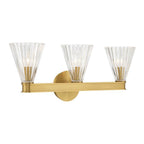 Crystorama LOT-703-LG Luxe Gold Lotus 23.5'' Luxe Gold Bathroom Vanity Image 7