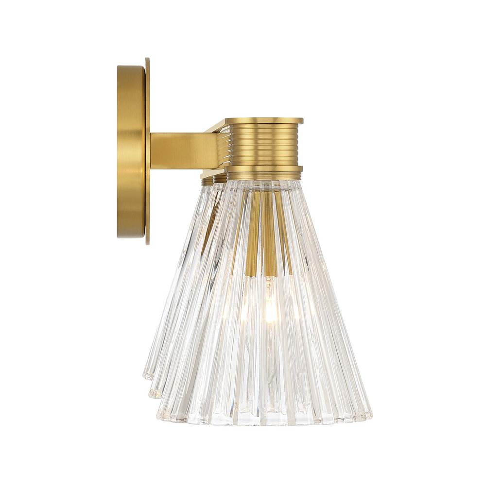 Crystorama LOT-703-LG Luxe Gold Lotus 23.5'' Luxe Gold Bathroom Vanity Image 6