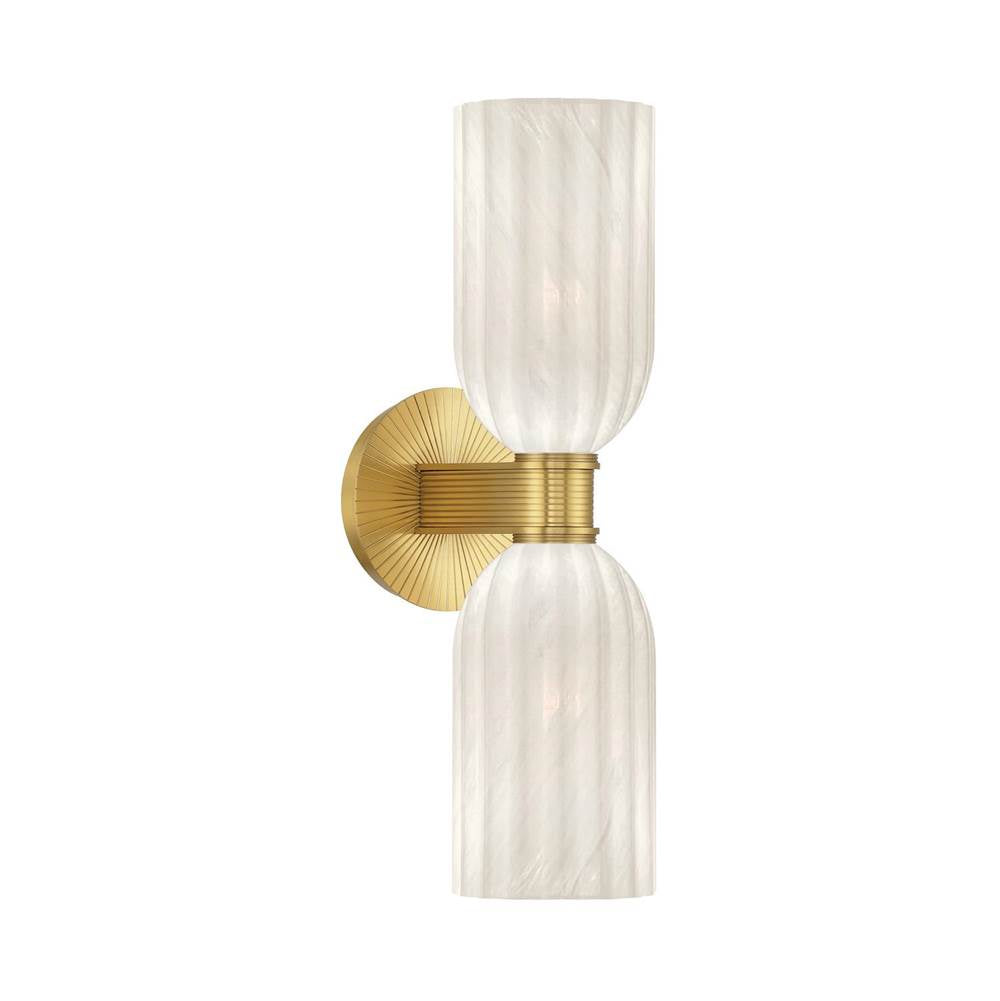 Crystorama LOT-712-LG Luxe Gold Lotus 5'' Luxe Gold Sconce Image 1