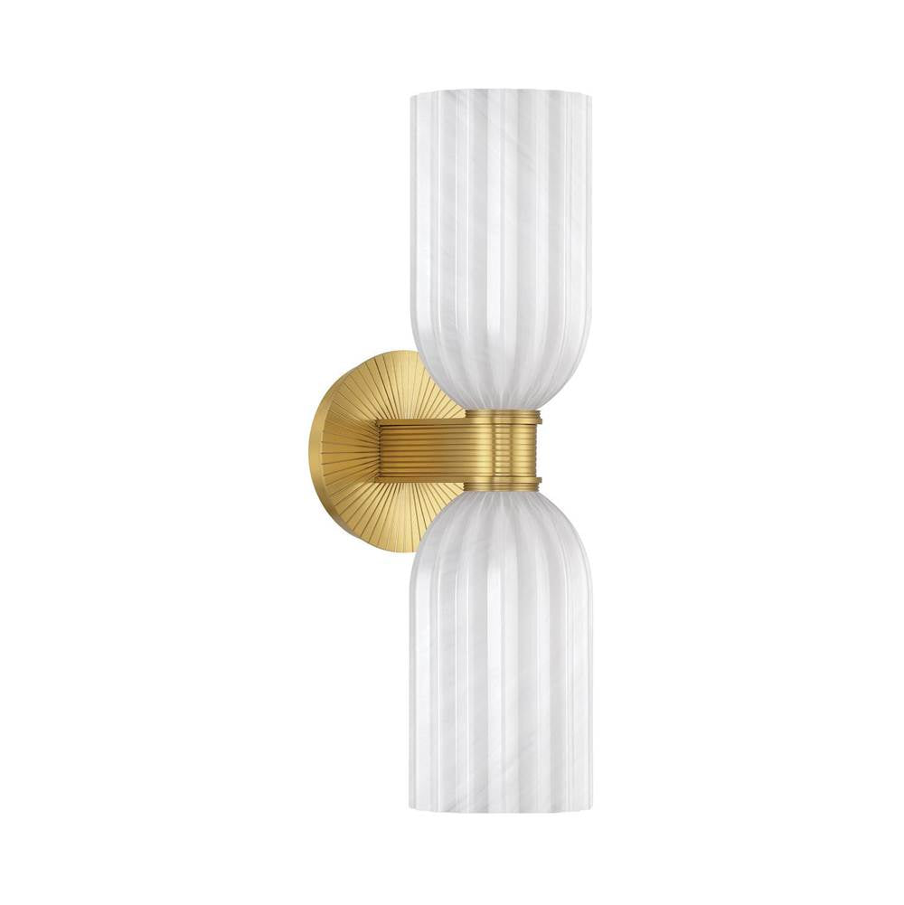 Crystorama Lotus 5'' Luxe Gold Sconce