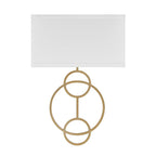 Crystorama Laurel 2 Light Vibrant Gold Sconce