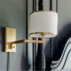 Crystorama MAR-A8031-AG Aged Brass Marshall 1 Light Aged Brass Wall Mount Image 3