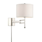 Crystorama MAR-A8031-PN Polished Nickel Marshall 1 Light Polished Nickel Wall Mount Image 4