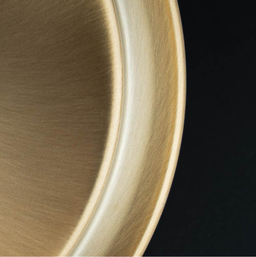 Crystorama GID-4003-MK-VG Matte Black,Vibrant Gold Brian Patrick Flynn Gidget 15'' Matte Black And Vibrant Gold Flush Mount Image 2