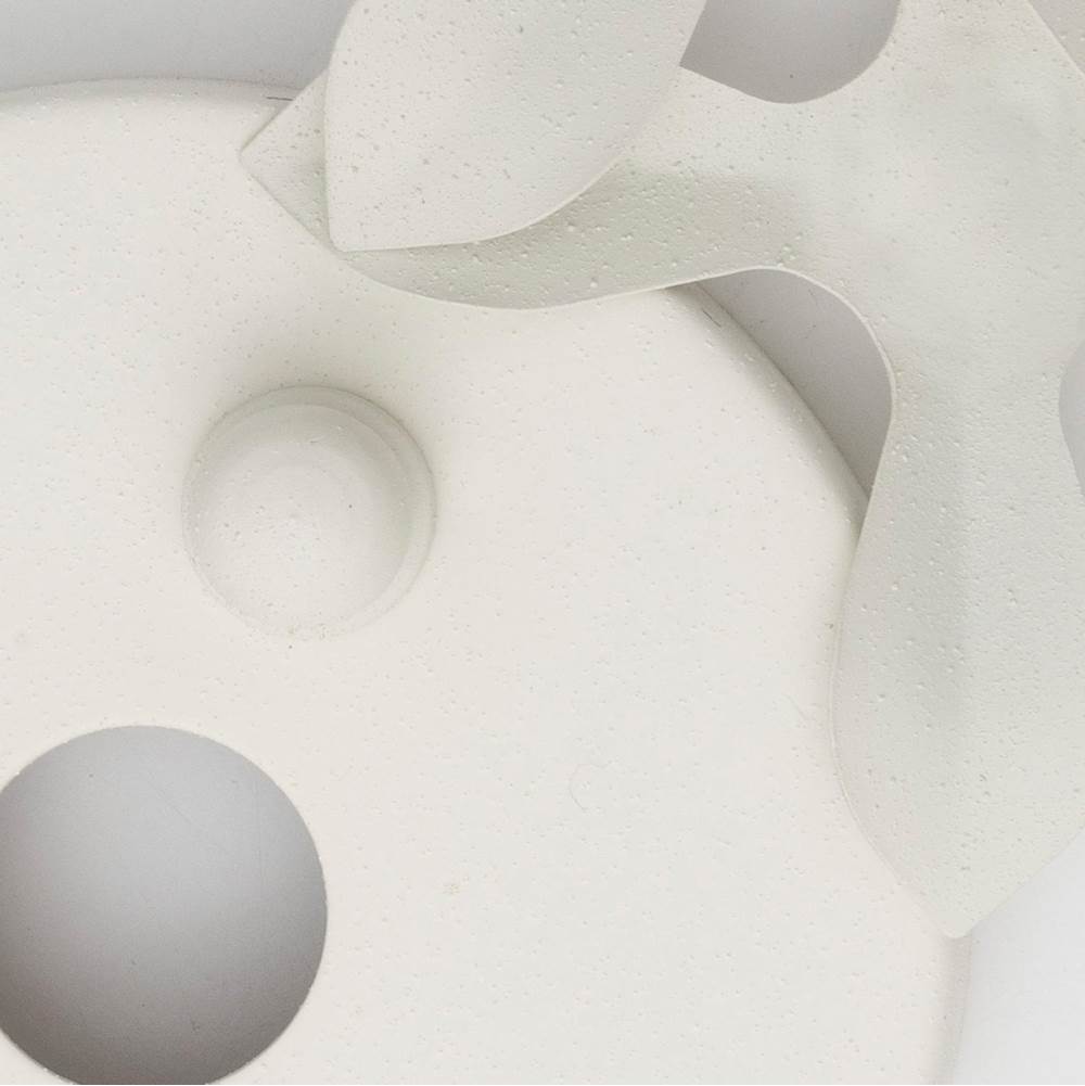 Crystorama 566-MT Matte White Broche 5 Light Matte White Chandelier Image 2