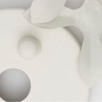 Crystorama 566-MT Matte White Broche 5 Light Matte White Chandelier Image 2