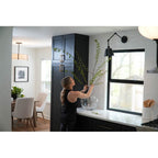Crystorama MIT-A8021-MK Matte Black Mitchell 1 Light Matte Black Wall Mount Image 3