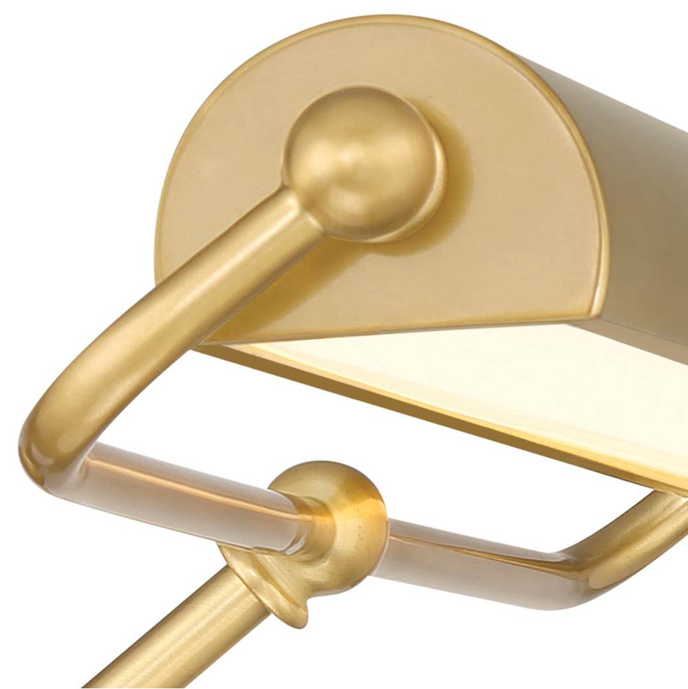 Crystorama MLR-202-AG Aged Brass Miller Integrated Led Aged Brass Sconce Image 5