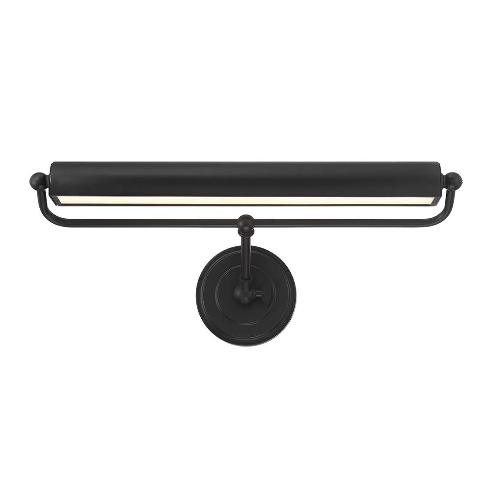 Crystorama MLR-202-MK Matte Black Miller Integrated Led Matte Black Sconce Image 7