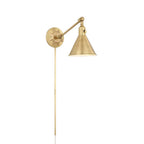 Crystorama MOR-8800-AG Aged Brass Morgan 1 Light Aged Brass Wall Mount Image 1