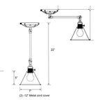 Crystorama MOR-8800-AG Aged Brass Morgan 1 Light Aged Brass Wall Mount Image 2