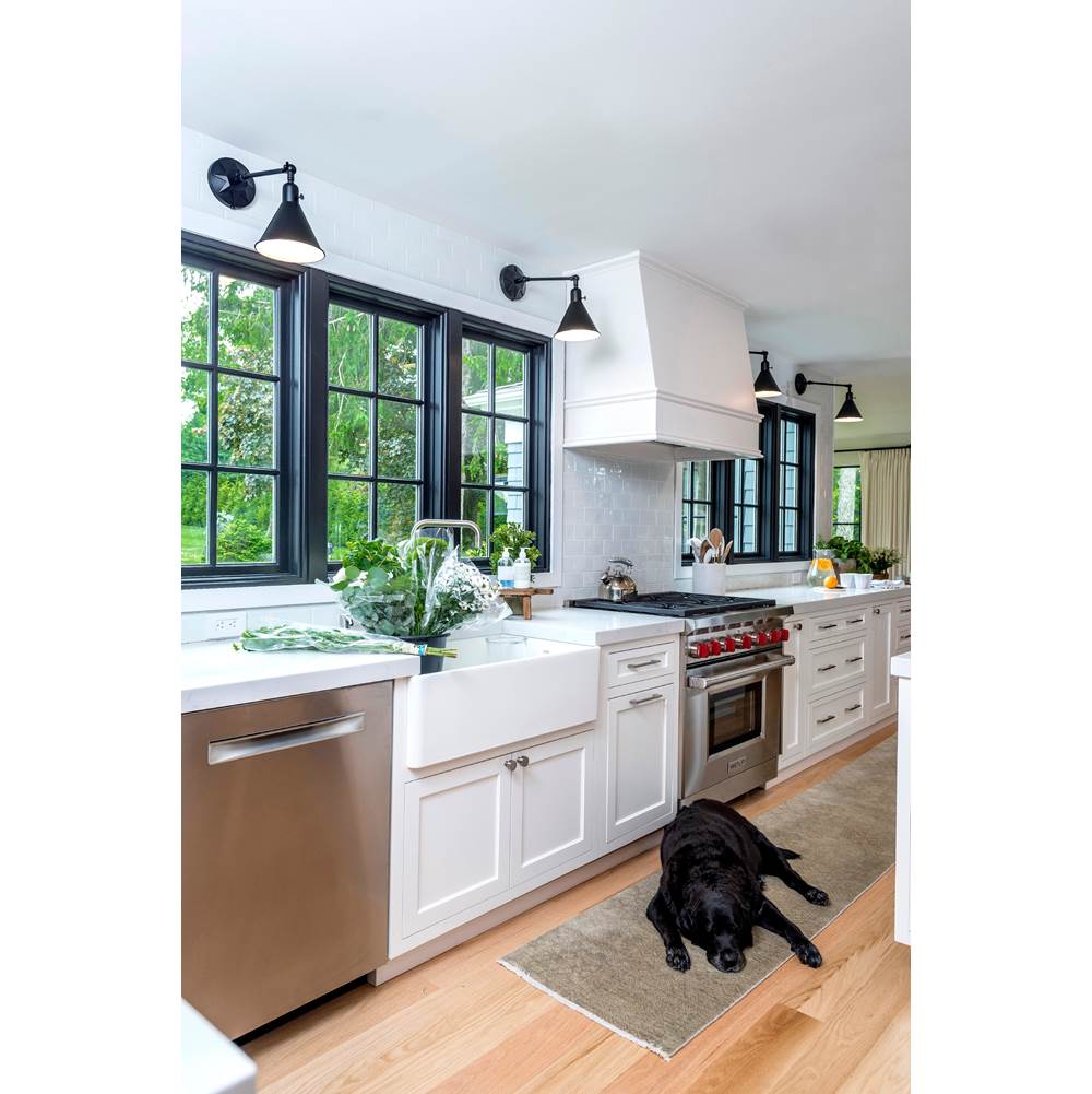 Crystorama MOR-8800-MK Matte Black Morgan 1 Light Matte Black Wall Mount Image 3