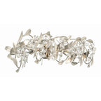 Crystorama MSL-305-SA Antique Silver Marselle 5 Light Antique Silver Sconce Image 2