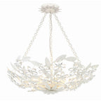 Crystorama Marselle 6 Light Antique Gold Semi Flush Mount