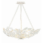Crystorama MSL-306-MT_CEILING Matte White Marselle 6 Light Matte White Semi Flush Mount Image 2