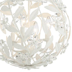 Crystorama MSL-314-MT Matte White Marselle 4 Light Matte White Mini Pendant Image 3