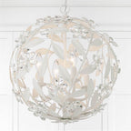 Crystorama MSL-314-MT Matte White Marselle 4 Light Matte White Mini Pendant Image 2