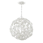 Crystorama Marselle 6 Light Antique Gold Pendant