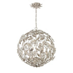 Crystorama Marselle 6 Light Antique Gold Pendant