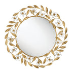 Crystorama MSL-M030-GA Antique Gold Marselle 30'' Antique Gold Mirror Image 1