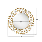 Crystorama MSL-M030-GA Antique Gold Marselle 30'' Antique Gold Mirror Image 2