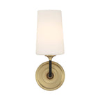 Crystorama NIL-70011-BF-MG Black Forged,Modern Gold Niles 1 Light Black Forged Plus Modern Gold Sconce Image 5