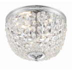 Crystorama NOL-312-CH-CL-MWP Polished Chrome Nola 2 Light Polished Chrome Ceiling Mount Image 4
