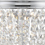 Crystorama NOL-312-CH-CL-MWP Polished Chrome Nola 2 Light Polished Chrome Ceiling Mount Image 3